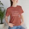 Can't Wait to Get Home and Cross Stitch (with Kitty) Tee Shirt