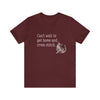 Can't Wait to Get Home and Cross Stitch (with Kitty) Tee Shirt