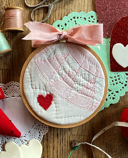 Quilt Hoop Heart 17