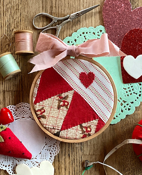 Quilt Hoop Heart 8