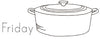Pleasant Kitchen Dishtowels Embroidery Pattern