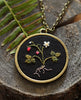 Flower and Frond Embroidered Jewelry Kit
