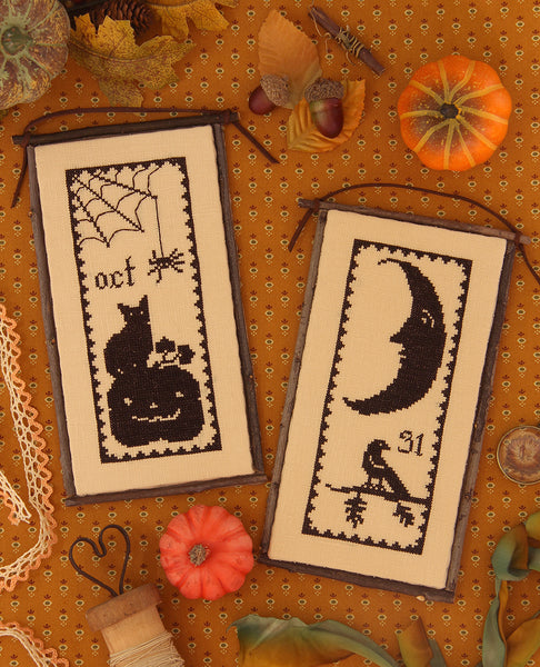 Pumpkin & Moonshine Cross Stitch Kit