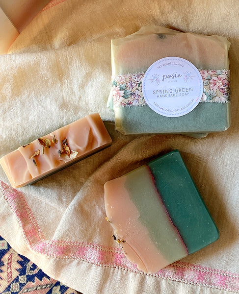 Handmade Soap: Spring Green