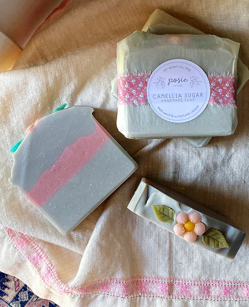 Handmade Soap: Camellia Sugar