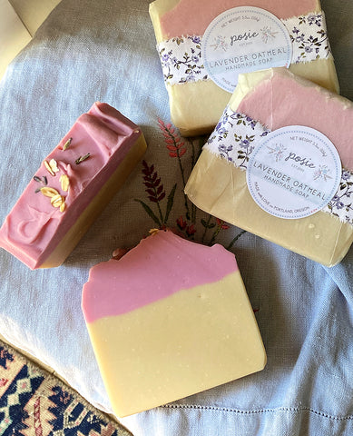 Handmade Soap: Lavender Oatmeal