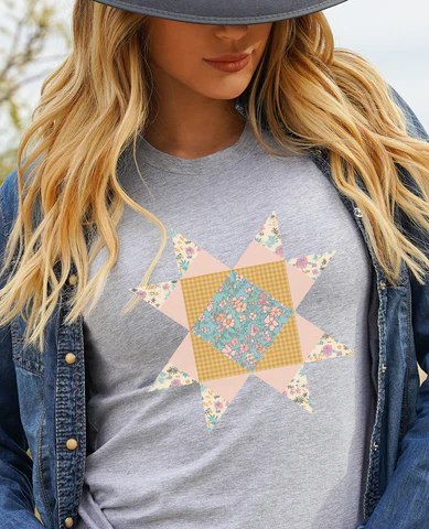 Quilt Block Tee Shirt