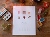 A Tender Year 2024 Watercolor Calendar by Alicia Paulson
