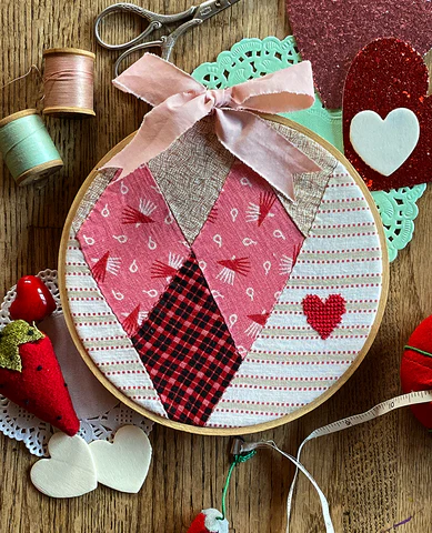 Quilt Hoop Heart 13