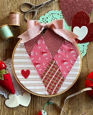 Quilt Hoop Heart 15