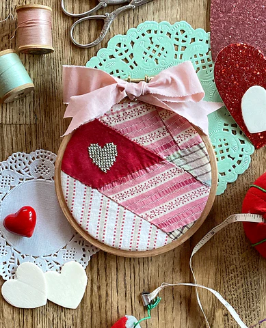 Quilt Hoop Heart 2