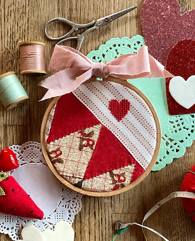 Quilt Hoop Heart 8