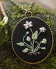 Flower and Frond Embroidered Jewelry Kit