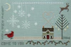 Love and Joy Cross Stitch Sampler Kit