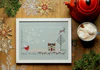 Love and Joy Cross Stitch Sampler Pattern