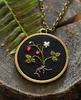 Flower and Frond Embroidered Jewelry Kit