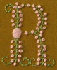 Daisychain ABCs Crewelwork Sampler Pattern