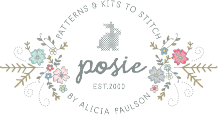 Posie: Patterns and Kits to Stitch by Alicia Paulson